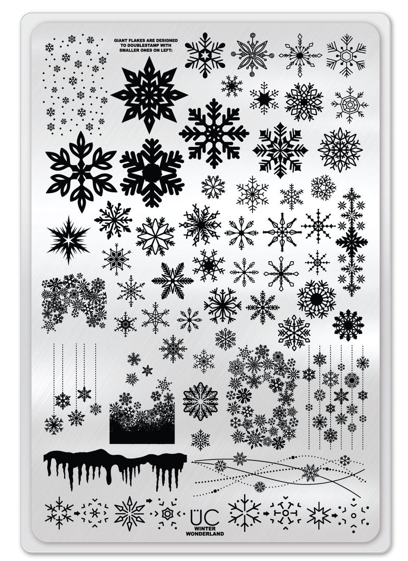 UberChic Beauty - Winter Wonderland Stamping Plate