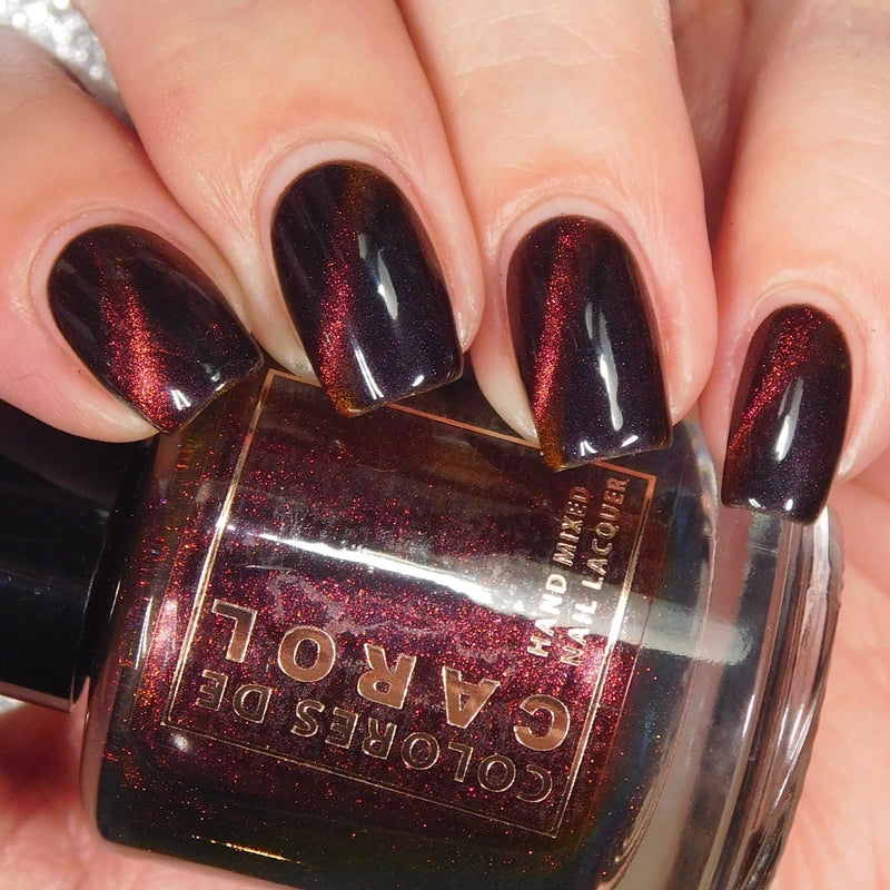 Colores de Carol - Amour Noir Nail Polish (Magnetic)