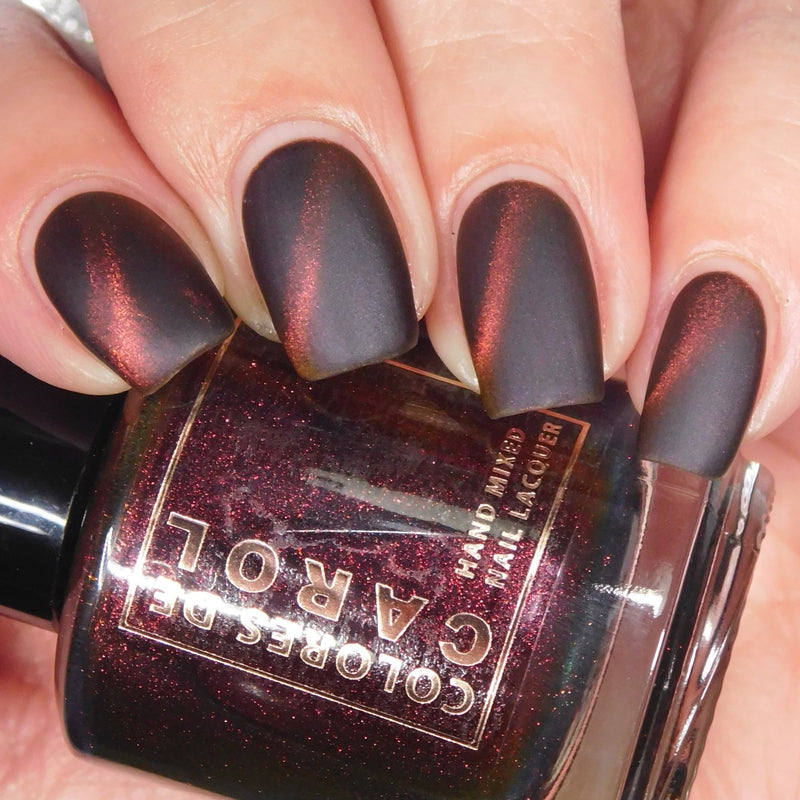 Colores de Carol - Amour Noir Nail Polish (Magnetic)