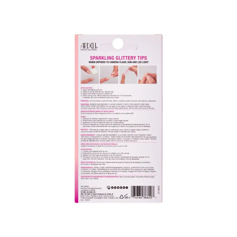 Ardell - Nail Addict Flash & Sparkle Electric Connection Press On Nails