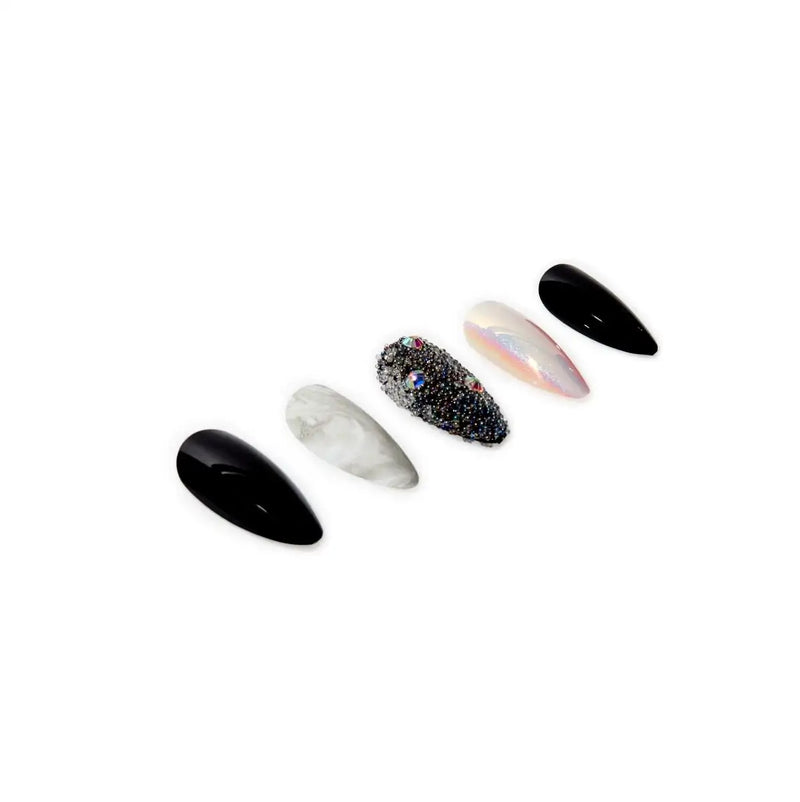 Ardell - Nail Addict Premium Marble & Diamonds Press On Nails