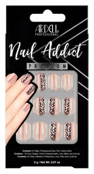 Ardell - Nail Addict Premium Cheetah Accent Press On Nails