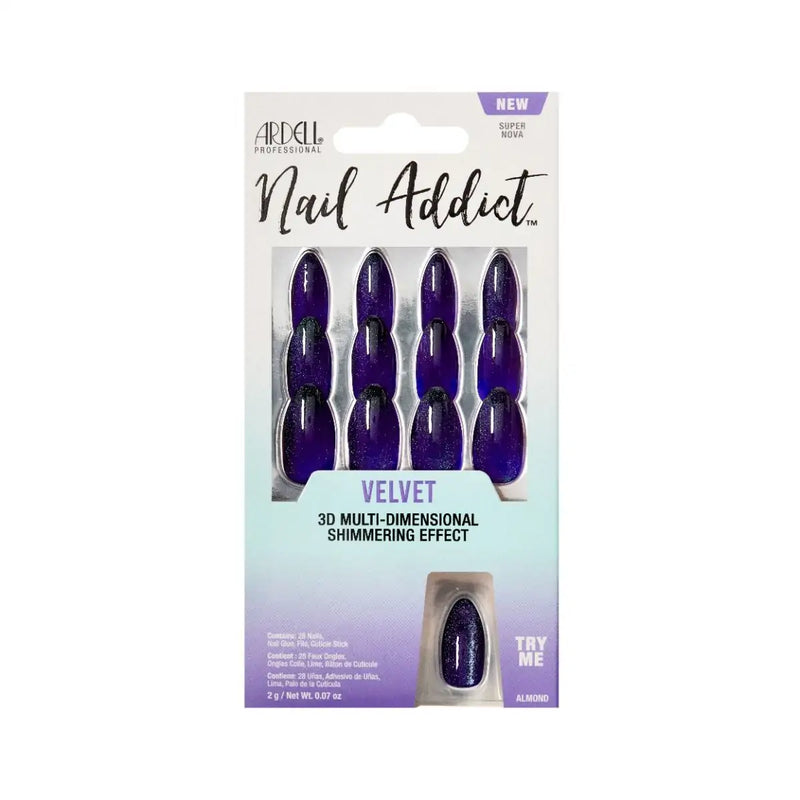 Ardell - Nail Addict Velvet Super Nova Press On Nails