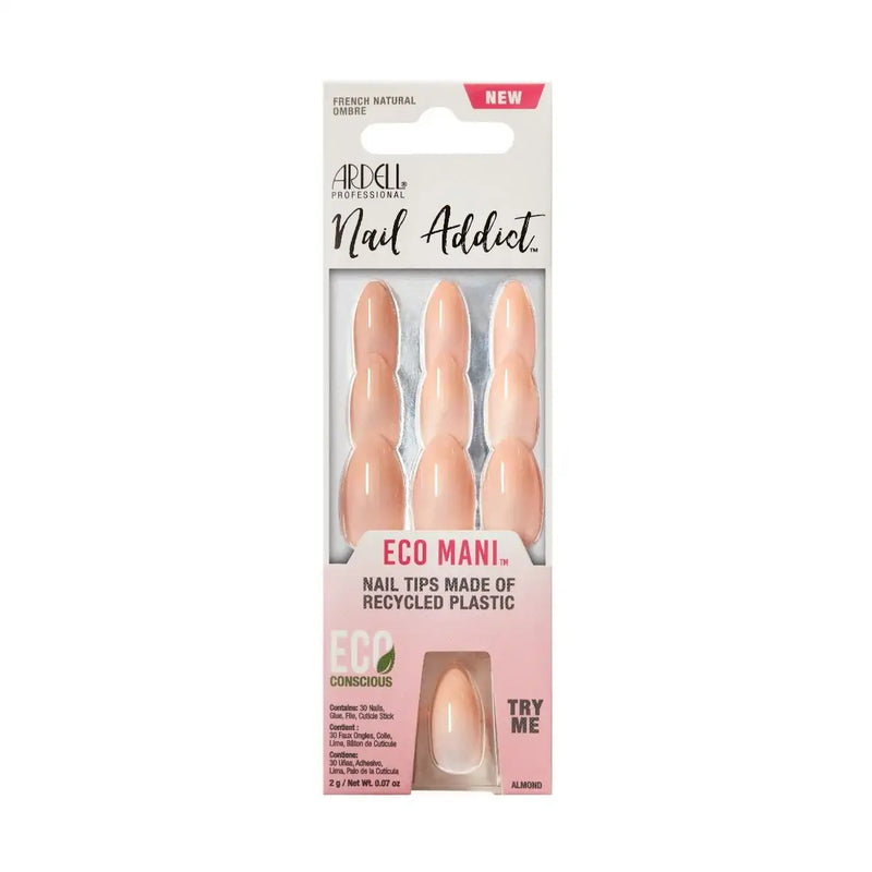 Ardell - Nail Addict Eco Mani French Natural Ombre Press On Nails