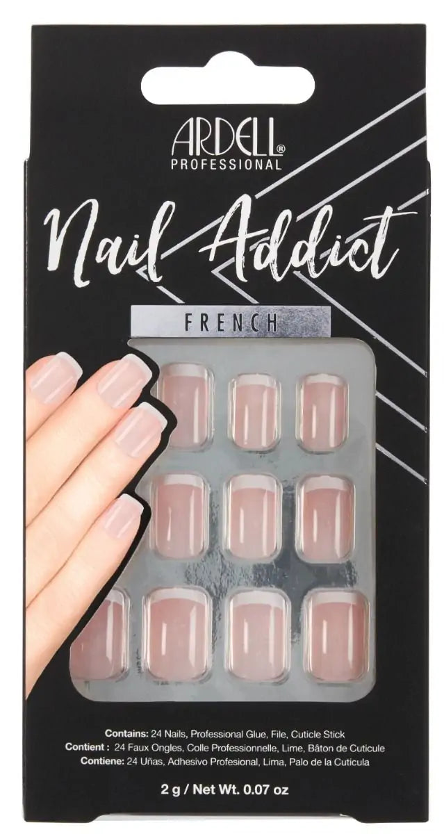 Ardell - Nail Addict Micro French Press On Nails