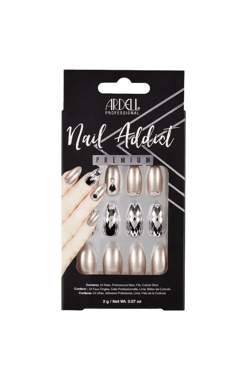 Ardell - Nail Addict Premium Champagne Ice Press On Nails