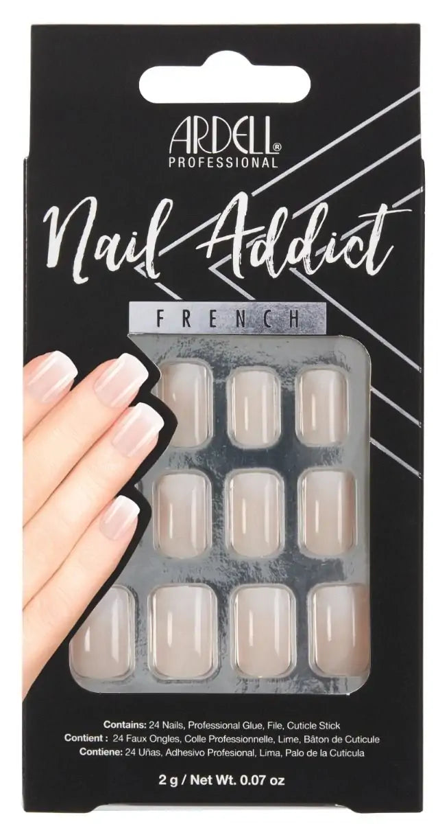 Ardell - Nail Addict Subtle French Press On Nails