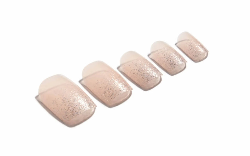 Ardell - Nail Addict French Glitter Press On Nails