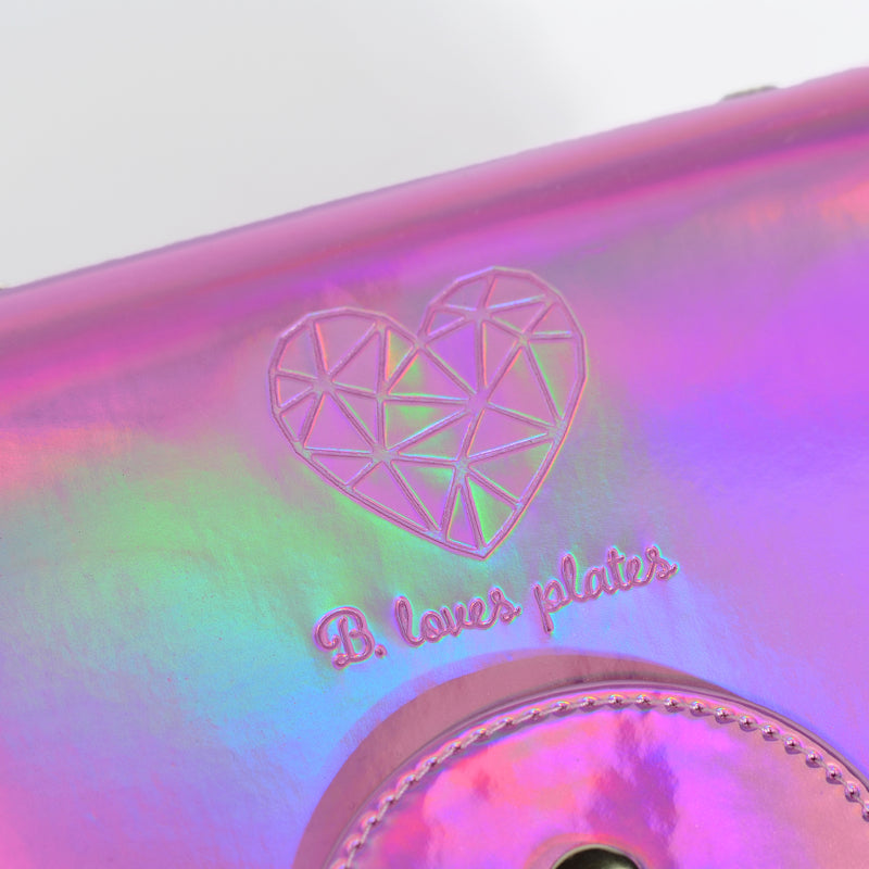 B Loves Plates - Stamping Plate Organizer XL - Holo Pink