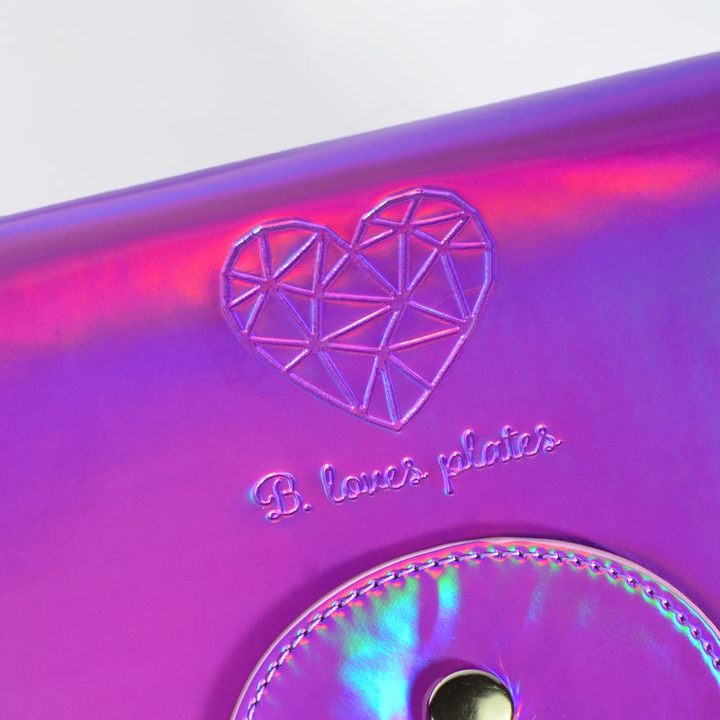 B Loves Plates - Stamping Plate Organizer XL - Holo Purple