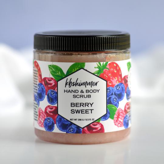 KBShimmer - Berry Sweet Sugar Scrub