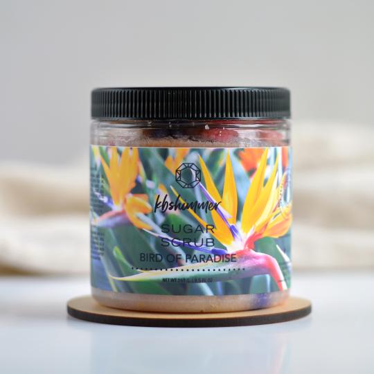 KBShimmer - Bird Of Paradise Sugar Scrub