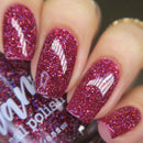 Dam Nail Polish - Bloodthirsty Nail Polish (Flash Reflective)