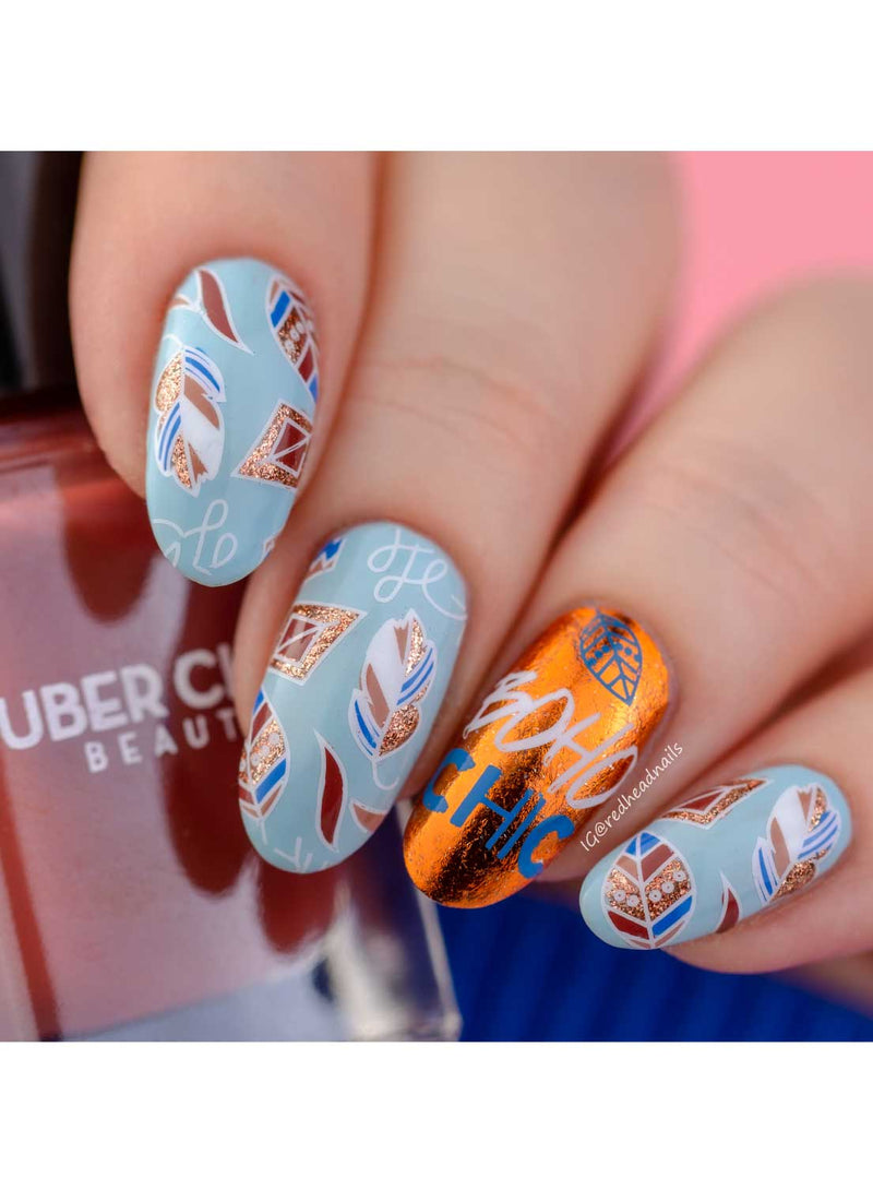 UberChic Beauty - You Had Me At Chocolate Stamping Polish