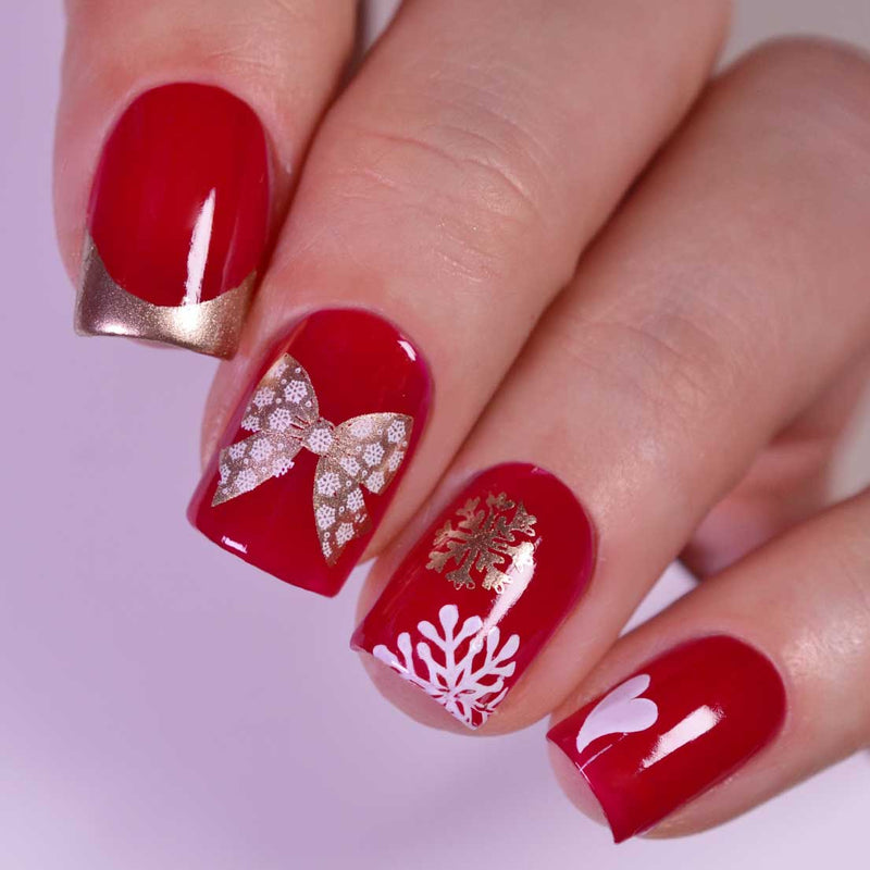 UberChic Beauty - Coquette Christmas Stamping Plate