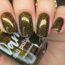 Dam Nail Polish - Champagne Sparkle Nail Polish (Flash Reflective)