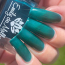 Emily De Molly - Sheer Tint Teal Nail Polish