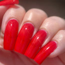 Emily De Molly - Sheer Tint Crimson Nail Polish