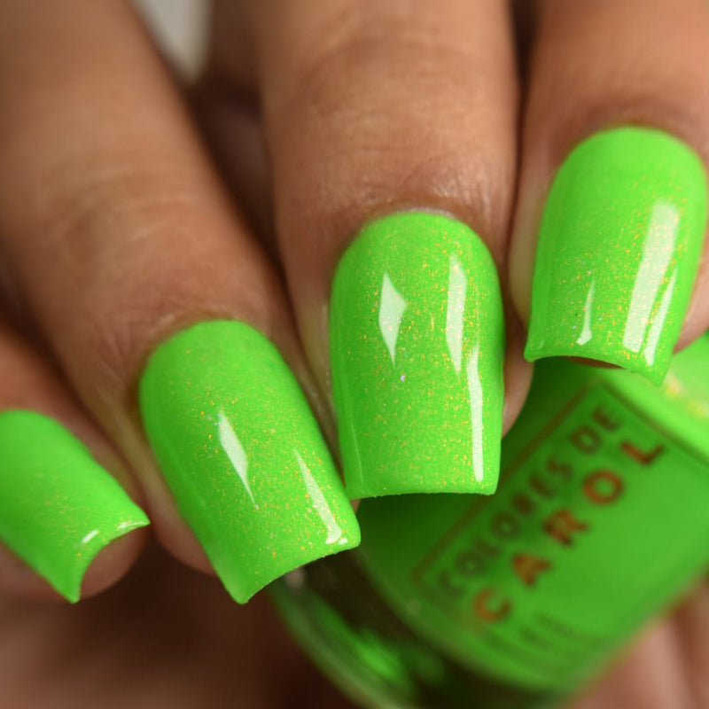 Colores de Carol - In Limbo Lime Nail Polish (Glow in the Dark)