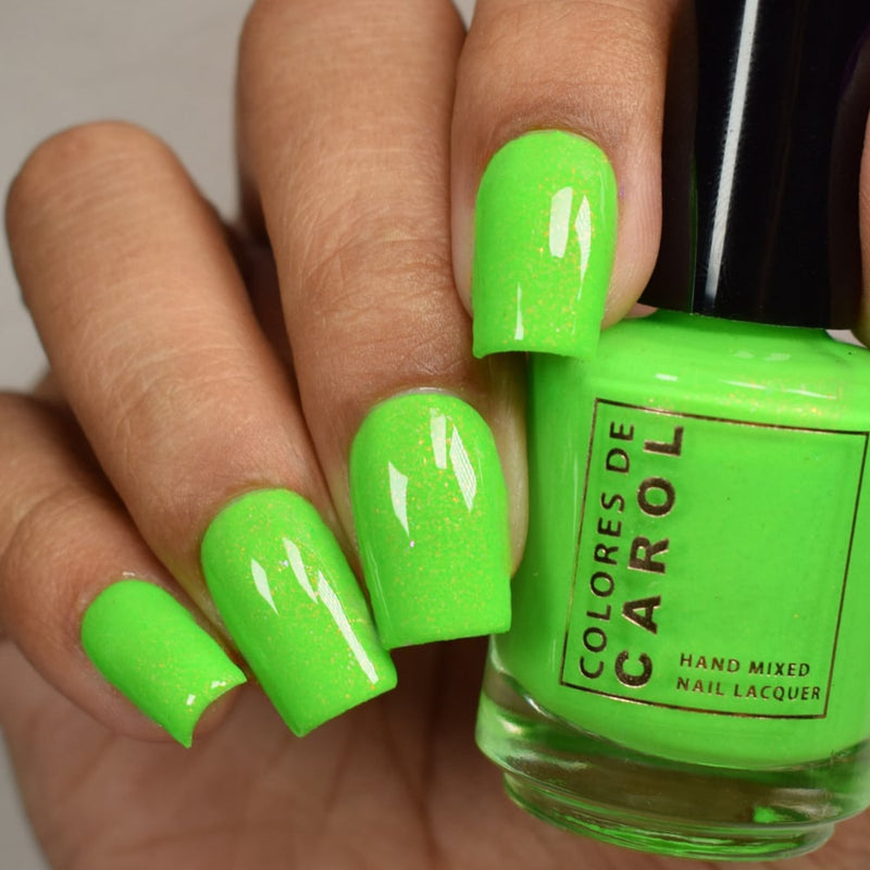 Colores de Carol - In Limbo Lime Nail Polish (Glow in the Dark)