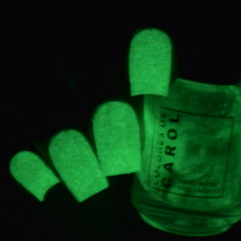 Colores de Carol - In Limbo Lime Nail Polish (Glow in the Dark)