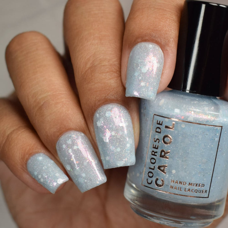 Colores de Carol - Snowy Celeste Nail Polish