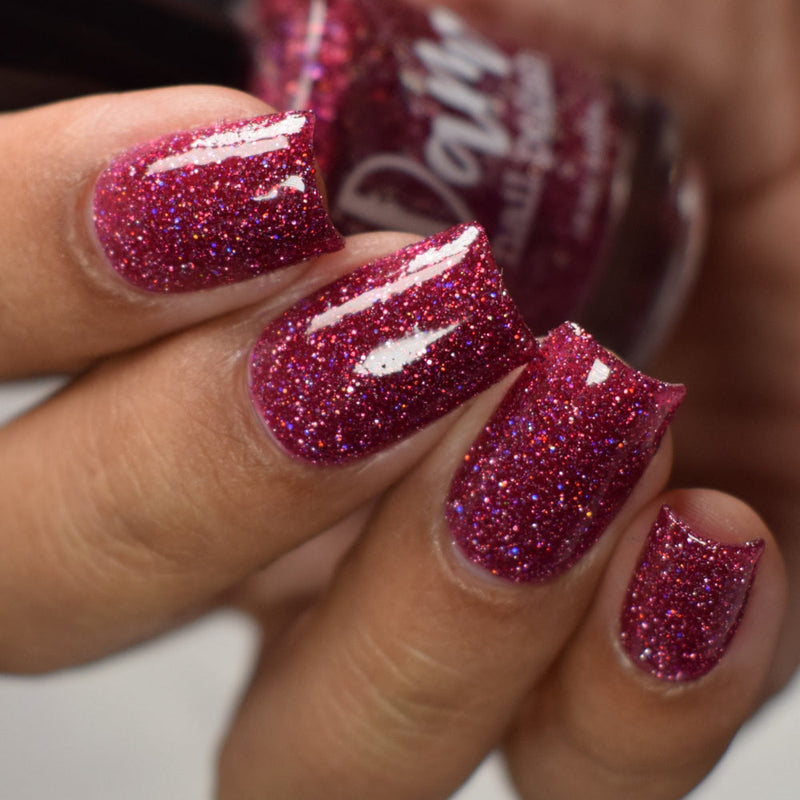 Dam Nail Polish - Bloodthirsty Nail Polish (Flash Reflective)