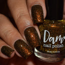 Dam Nail Polish - Champagne Sparkle Nail Polish (Flash Reflective)