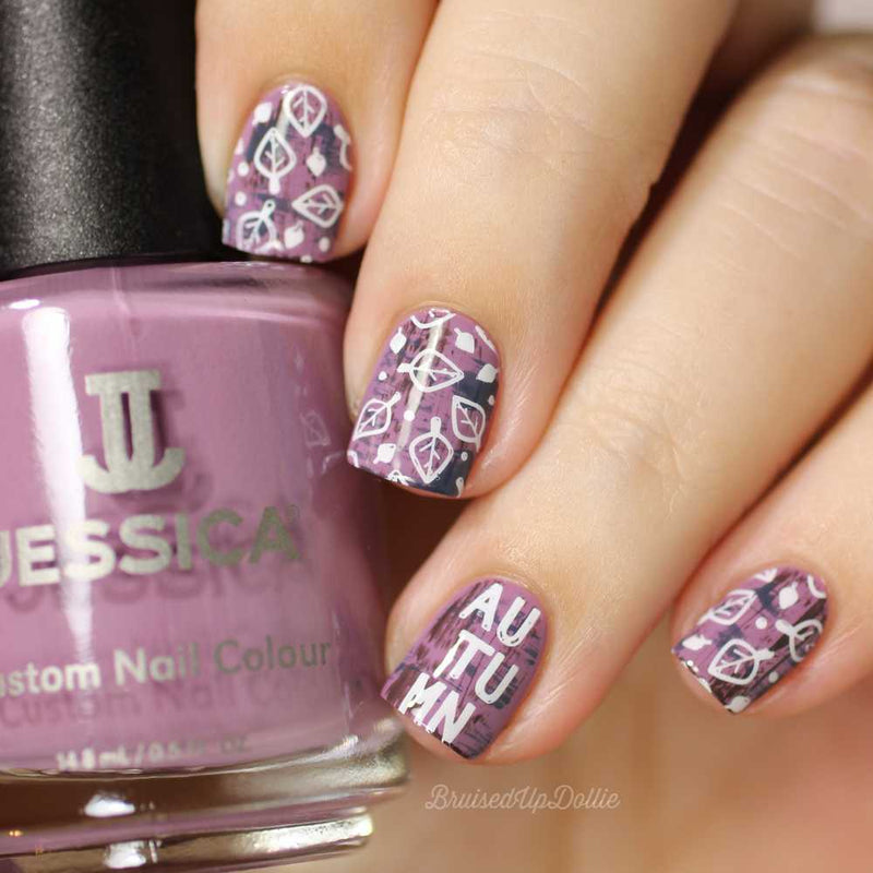 UberChic Beauty - Lovely Leaves 02 Stamping Plate