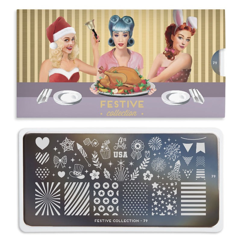 MoYou-London - Festive 79 Stamping Plate