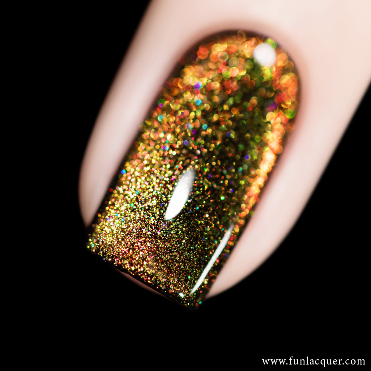 F.U.N Lacquer - Festive Gleam Nail Polish (Magnetic)