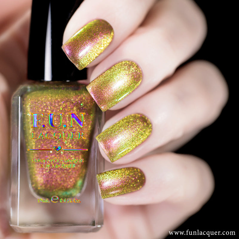 [Preorder, Ships Early Nov] F.U.N Lacquer - Glow From Within Nail Polish (Magnetic)