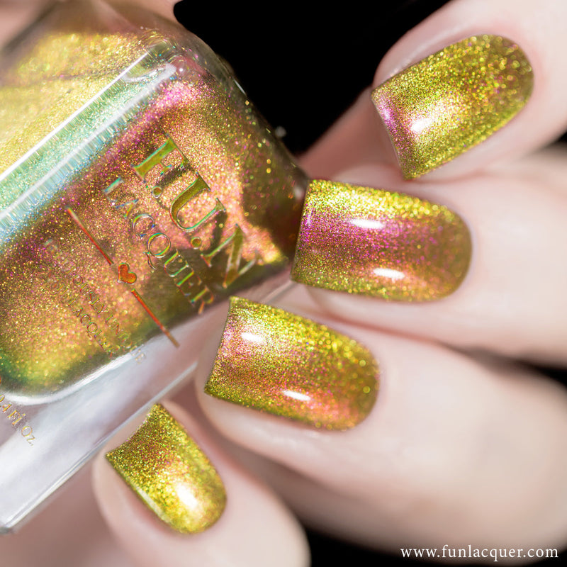 [Preorder, Ships Early Nov] F.U.N Lacquer - Glow From Within Nail Polish (Magnetic)