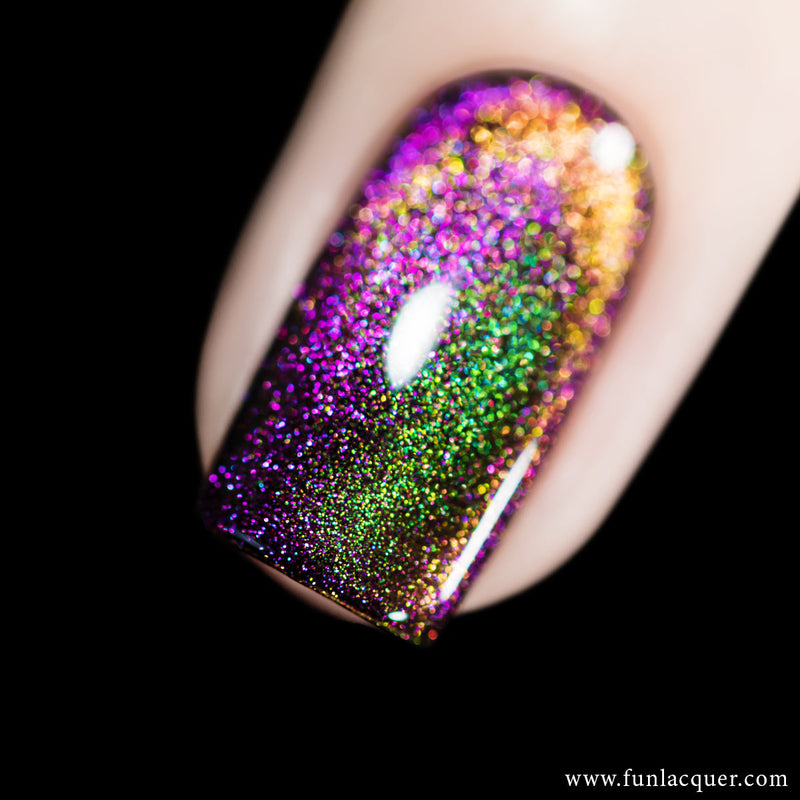 [Preorder, Ships Early Nov] F.U.N Lacquer - Golden Gala Nail Polish (Magnetic)