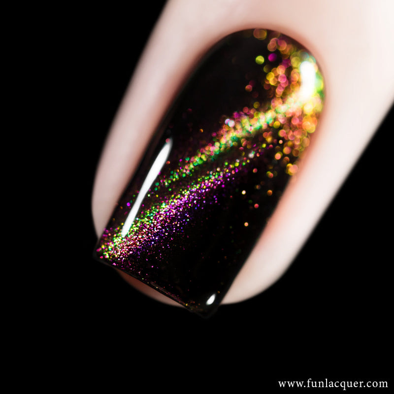 [Preorder, Ships Early Nov] F.U.N Lacquer - Golden Gala Nail Polish (Magnetic)