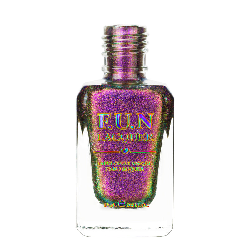 [Preorder, Ships Early Nov] F.U.N Lacquer - Golden Gala Nail Polish (Magnetic)