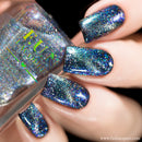 F.U.N Lacquer - Hydra Azure Nail Polish (Magnetic)