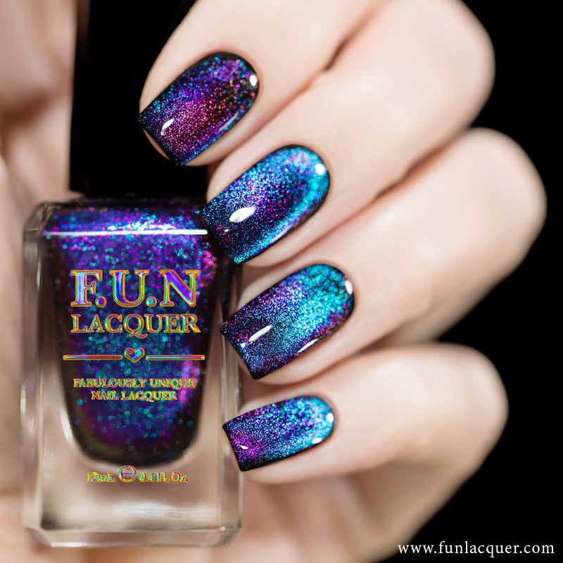 [Preorder, Ships Early Nov] F.U.N Lacquer - Interstellar Crush Nail Polish (Magnetic)