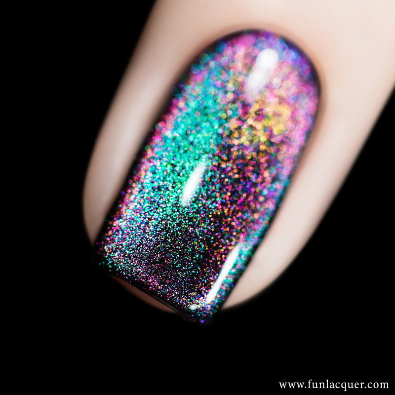 [Preorder, Ships Early Nov] F.U.N Lacquer - Mystic Aurora Nail Polish (Magnetic)