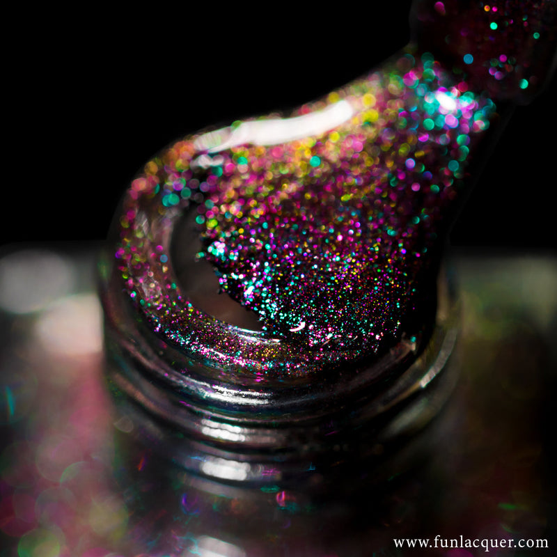 [Preorder, Ships Early Nov] F.U.N Lacquer - Mystic Aurora Nail Polish (Magnetic)