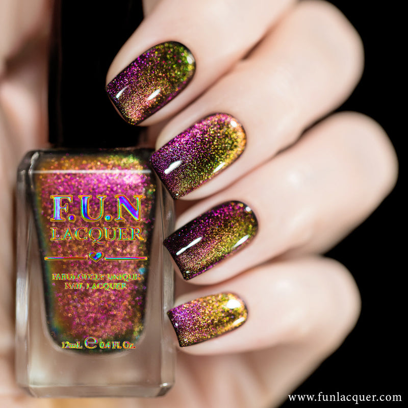 [Preorder, Ships Early Nov] F.U.N Lacquer - Supernova Party Nail Polish (Magnetic)