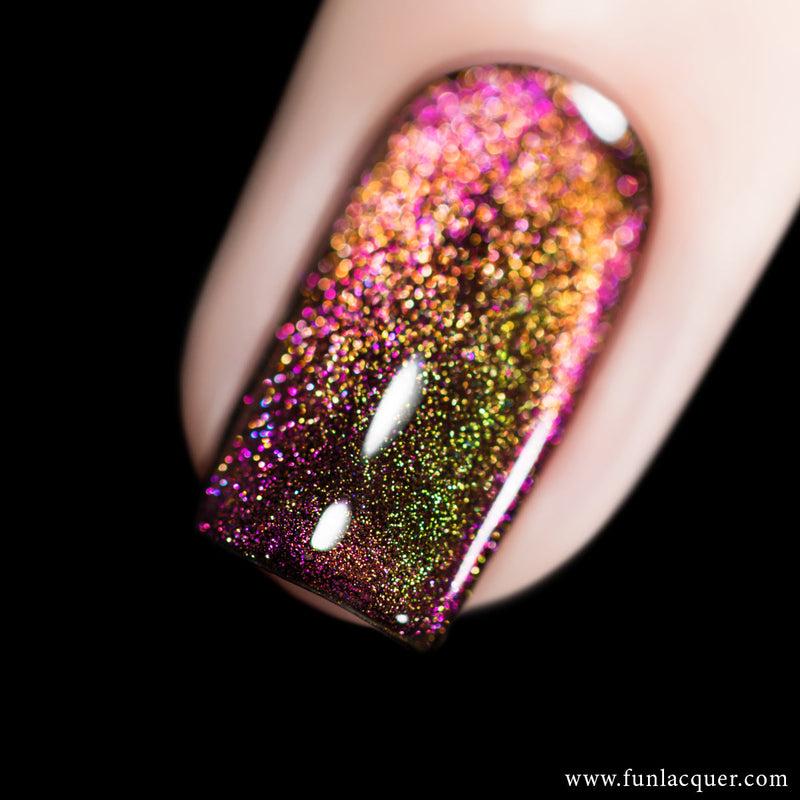 [Preorder, Ships Early Nov] F.U.N Lacquer - Supernova Party Nail Polish (Magnetic)