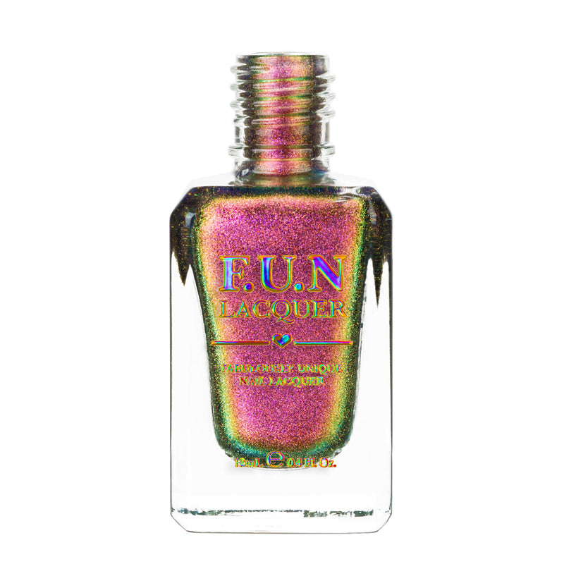 [Preorder, Ships Early Nov] F.U.N Lacquer - Supernova Party Nail Polish (Magnetic)