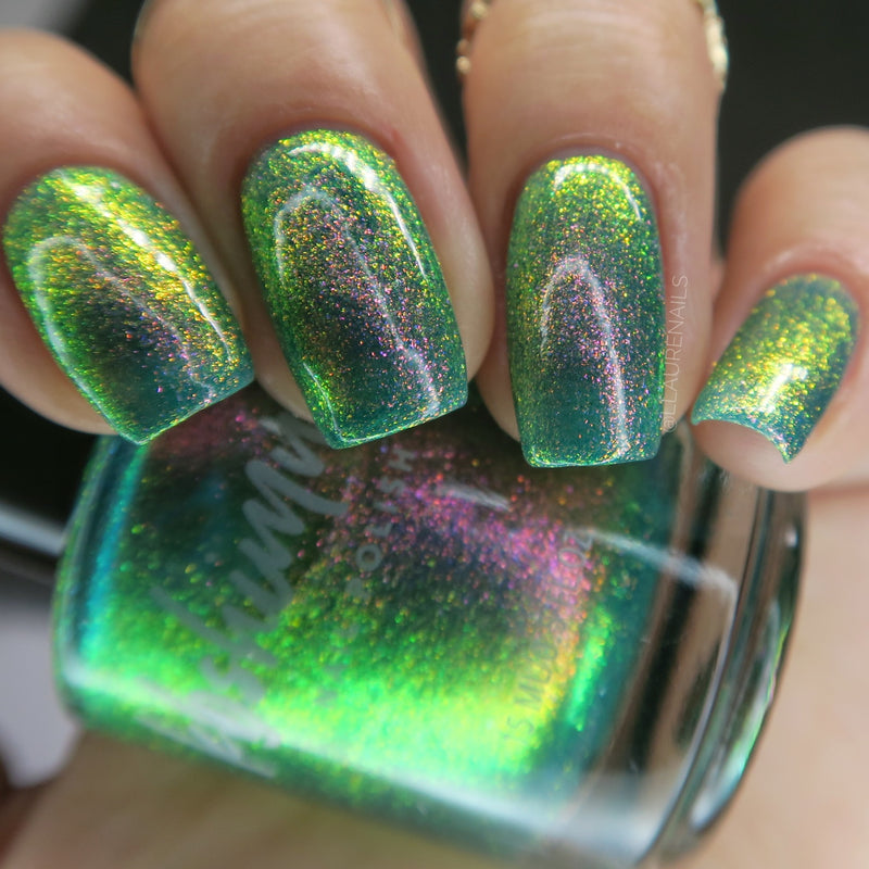 Daffodil With It Holographic Nail Polish by KBShimmer