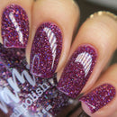 Dam Nail Polish - Heartless Nail Polish (Flash Reflective)