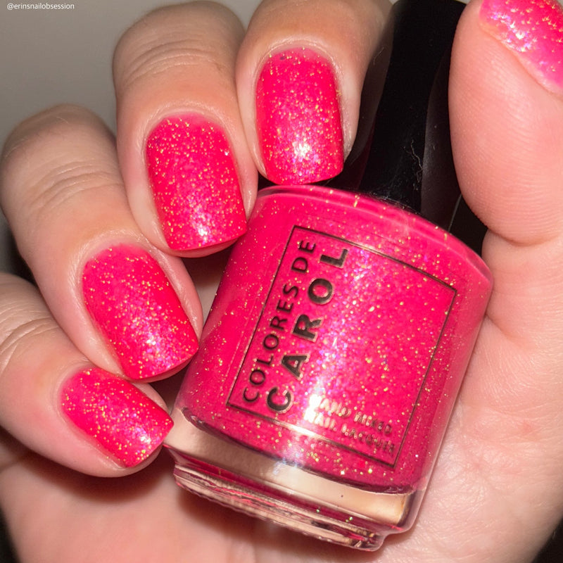 Colores de Carol - Pink Flaminglow Nail Polish
