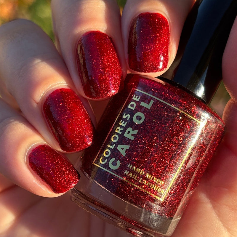 Colores de Carol - Orbiting Ruby Nail Polish