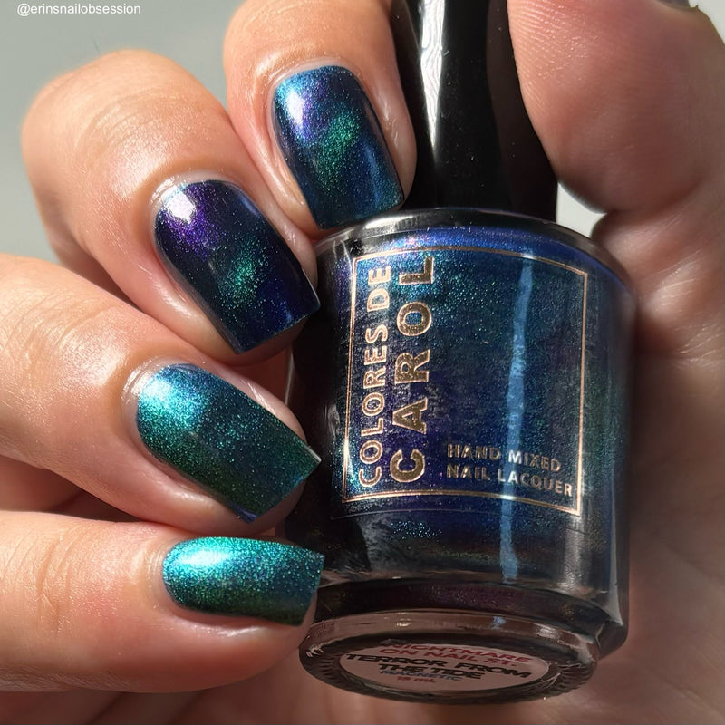 Colores de Carol - Terror from the Tide Nail Polish (Magnetic)