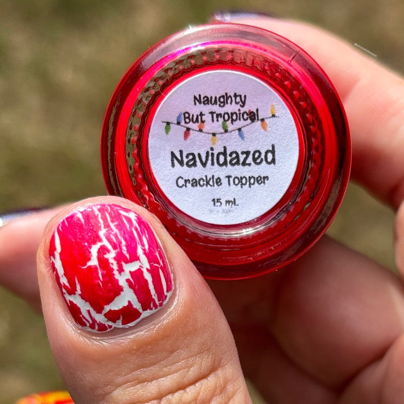 Colores de Carol - Navidazed Nail Polish (Crackle Topper)