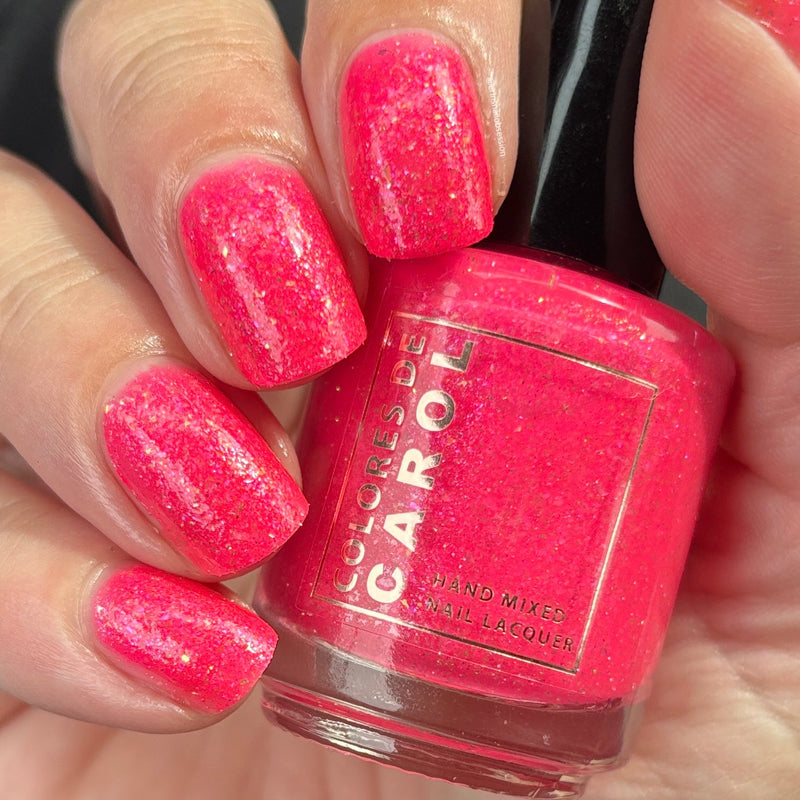 Colores de Carol - Pink Flaminglow Nail Polish